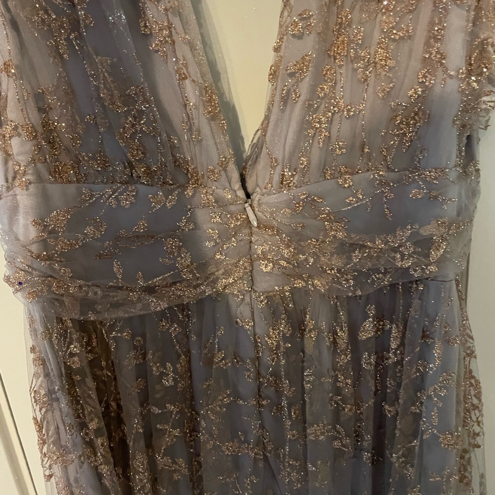 Baltic Born Lavender Maxi Dress with Rose Gold Embroidery - Picture 11 of 11